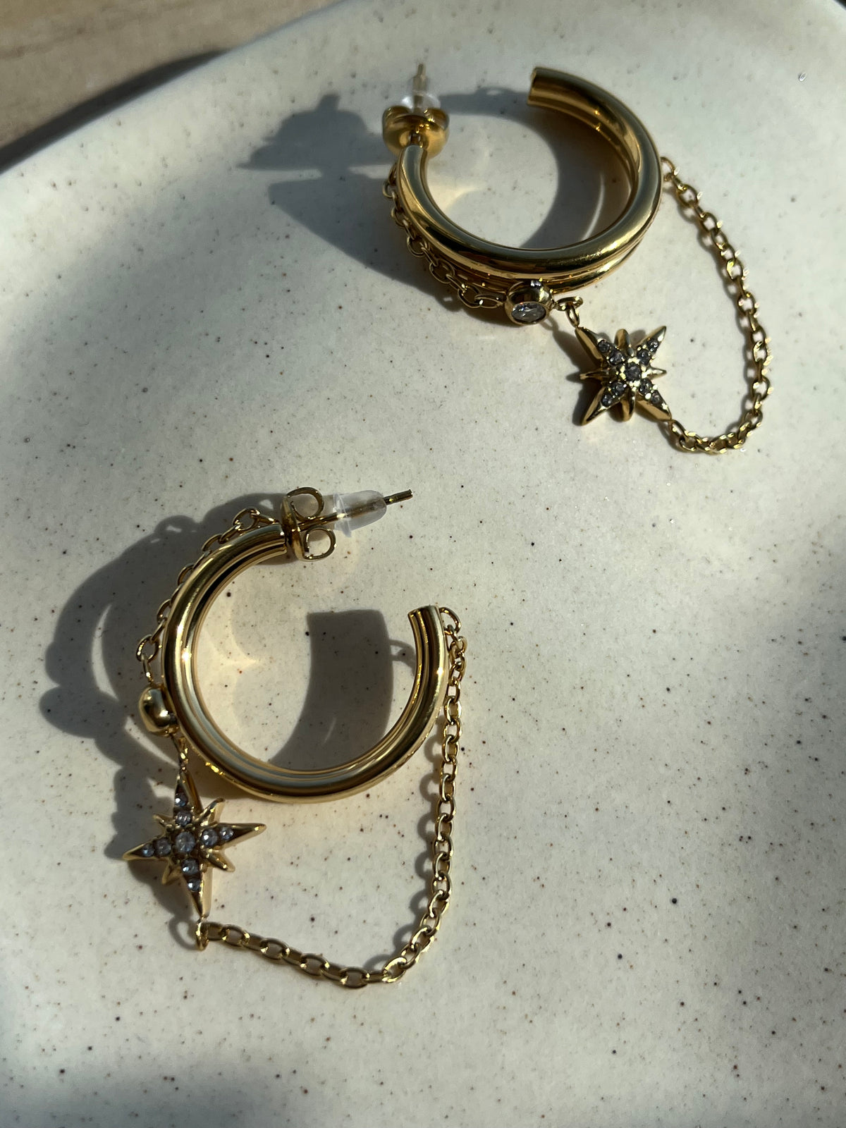 Asteria Hoop Earrings